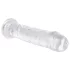 EasyToys - gelový dildo - 18 cm - transparentní
