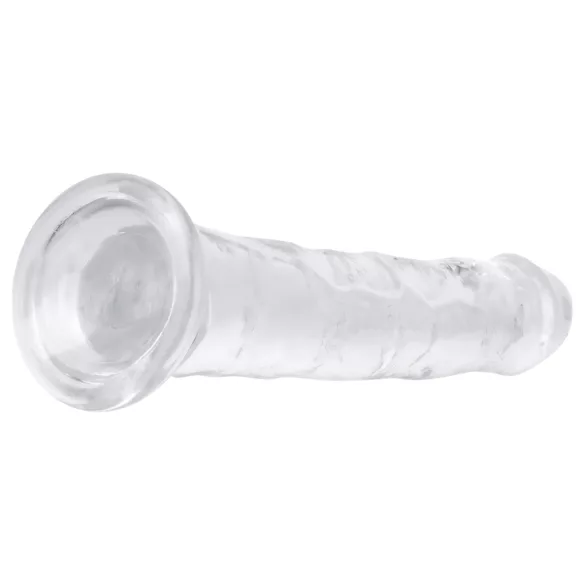 EasyToys - gelový dildo - 18 cm - transparentní