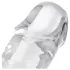 EasyToys - gelový dildo - 18 cm - transparentní