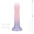 EasyToys Mermaid - třpytivý dildo - 15 cm - růžový
