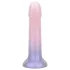 EasyToys Mermaid - třpytivý dildo - 19 cm - růžový