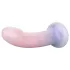 EasyToys Mermaid - třpytivý dildo - 19 cm - růžový