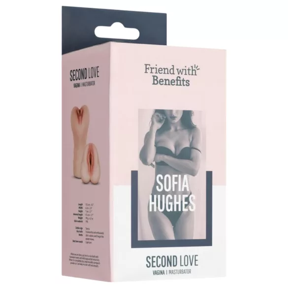 FWB - masturbátor vagina - realistická - přírodní barva