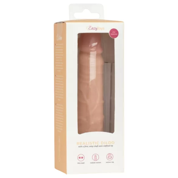 Easytoys - realistické dildo - 12 cm - tělová barva