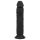 Easytoys - realistický dildo - černý - 17,5 cm