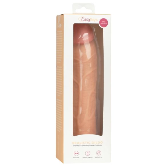 Easytoys - realistické dildo - 22,5 cm - tělová barva