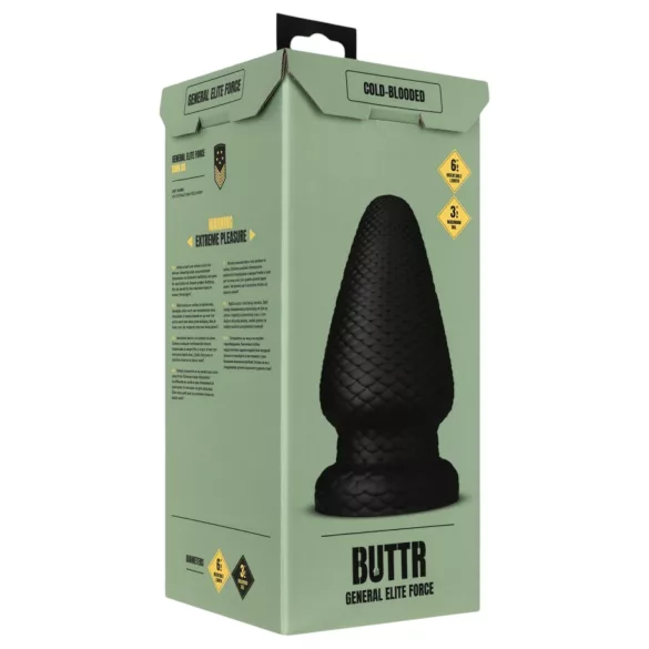 BUTTR - velký anální kolík - černý
