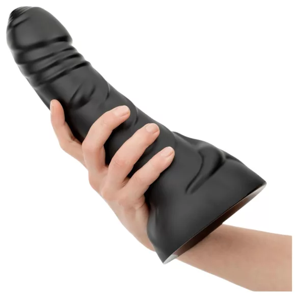 BUTTR Black Hawk - realistický anální dildo - černá