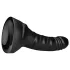 BUTTR Black Hawk - realistický anální dildo - černá