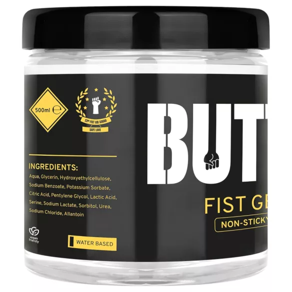 BUTTR - fisting gel - nelepivý - 500 ml
