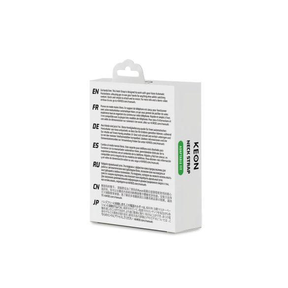 Kiiroo Keon - masturbátor s popruhem na krk - černý