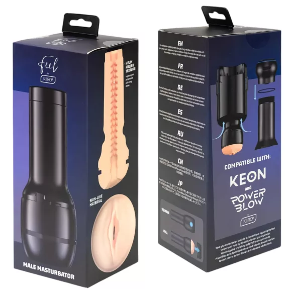 Kiiroo Feel - masturbátor umělá vagína - PowerBlow kompatibilní - naturální