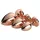 Gleaming Love - anální kolíky sada - srdce - rosegold - 3 kusy