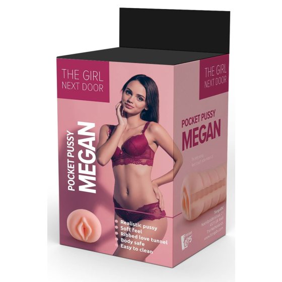 The Girl Next Door Megan - realistická vagína (tělová barva)