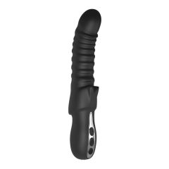   Dream Toys Typhon - bezdrátový žebrovaný vibrátor (černý)