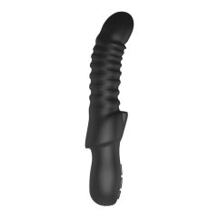   Dream Toys Typhon - bezdrátový žebrovaný vibrátor (černý)