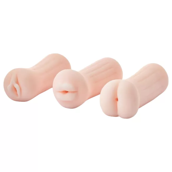 The Girl Next Door Tina - realistický masturbátor set - přírodní barva