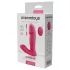 Dreamtoys - nositelný vibrační stimulátor s dálkovým ovládáním - růžový