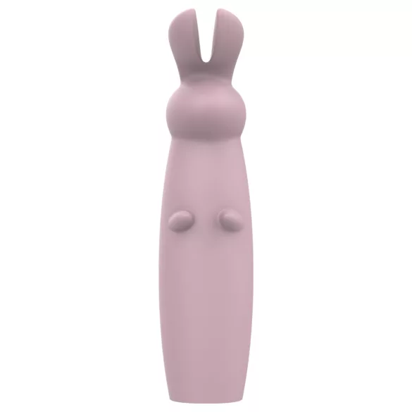 Nude Hazel - vibrátor na klitoris s králíčkem - akumulátorový - fialový