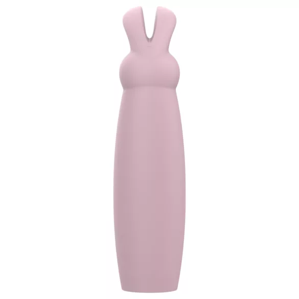 Nude Hazel - vibrátor na klitoris s králíčkem - akumulátorový - fialový