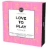 Pleasure Box Love to Play - sada vibrátorů - 6 dílů - růžová/fialová