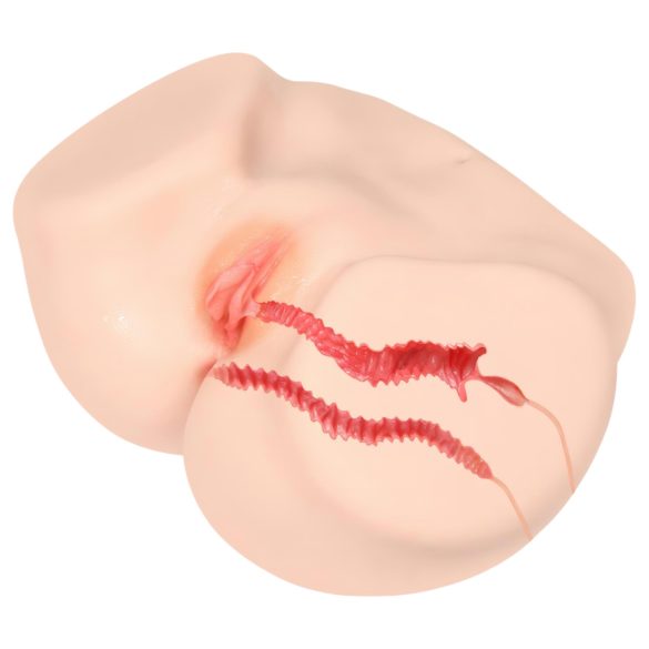 Kokos Vanilla 004 - realistické torzo masturbátoru (přírodní vzhled)