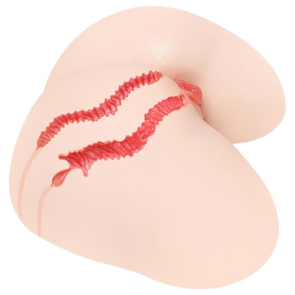 Kokos 004 - realistický masturbátor torzo - přírodní barva