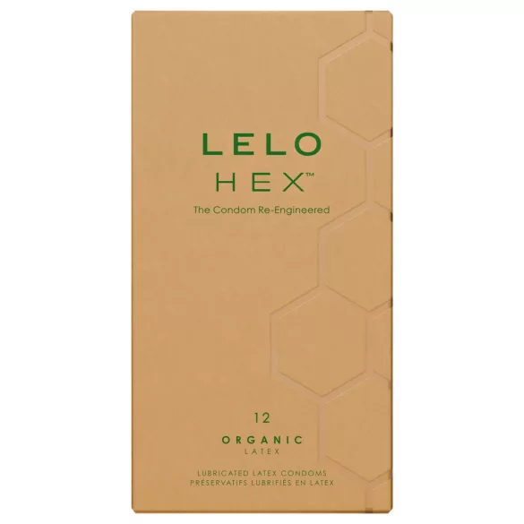 LELO Hex Organic - kondom na posílení potence - 12 ks
