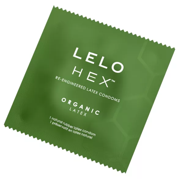 LELO Hex Organic - kondom na posílení potence - 12 ks