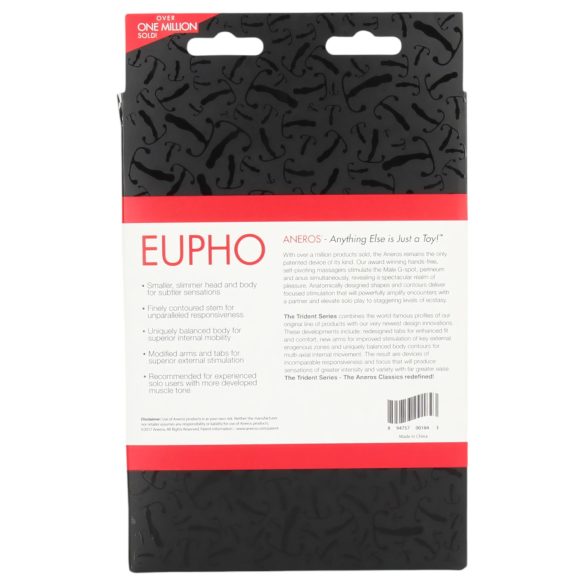 Aneros Eupho Trident - dildo na prostatu - bílý