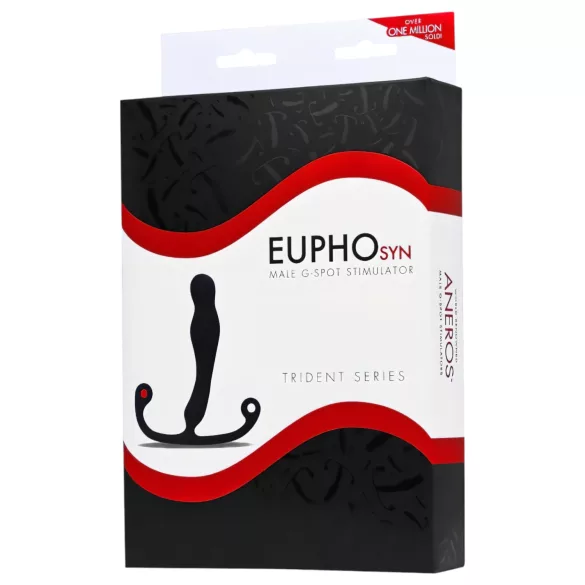 Aneros - masážní pomůcka na prostatu - Eupho Syn Trident - silikon černý