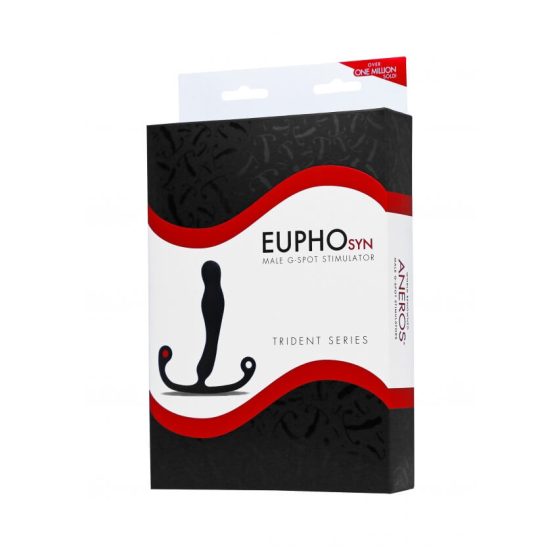 Aneros - Eupho Syn Trident - prostatické dildo (černé) -