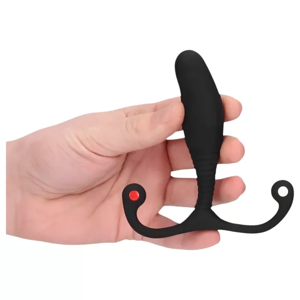 Aneros MGX Syn Trident - černý dildó na prostatu