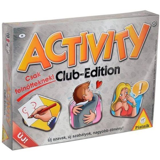 Activity Club Edition - společenská hra pro dospělé v maďarském jazyce