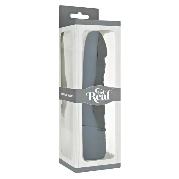 Classic Get Real - realistický vibrátor - silikon - černý