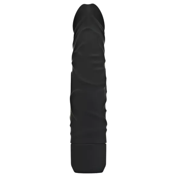 Classic Get Real - realistický vibrátor - silikon - černý