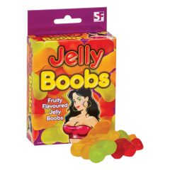   Jelly Boobs - gumové bonbóny ve tvaru prsou s ovocnou příchutí (120g)