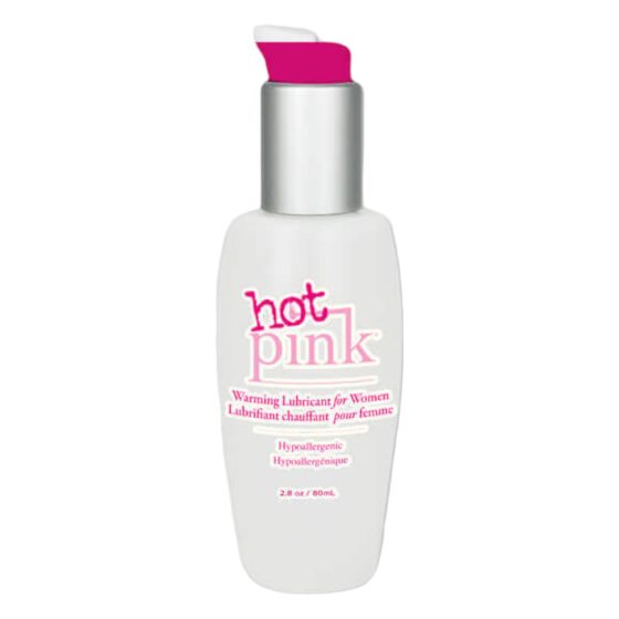 Hot Pink - hřejivý lubrikant na vodní bázi (80 ml)