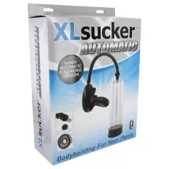   XLSUCKER - automatická vakuová pumpa na penis - průhledná