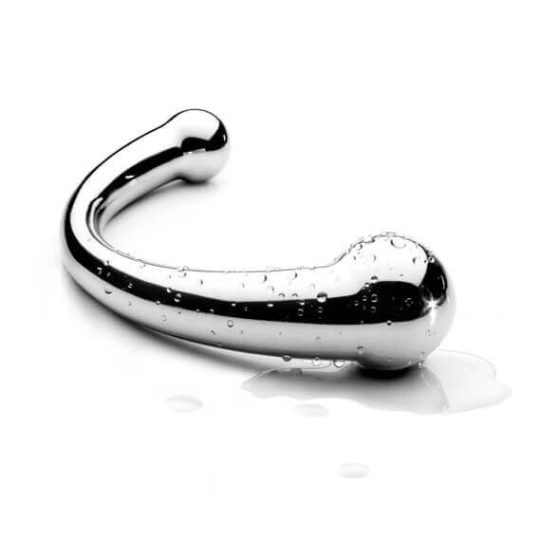 NJOY Pjur Wand - kovové masážní dildo (stříbrné)