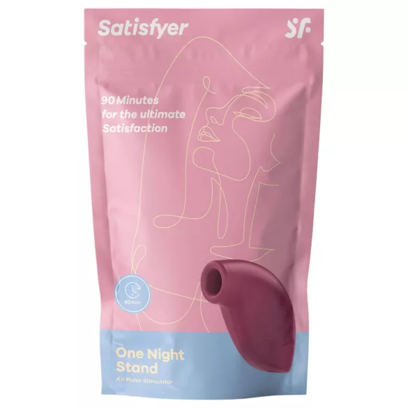 Satisfyer One Night Stand - stimulátor klitorisu s vlnami vzduchu - červený