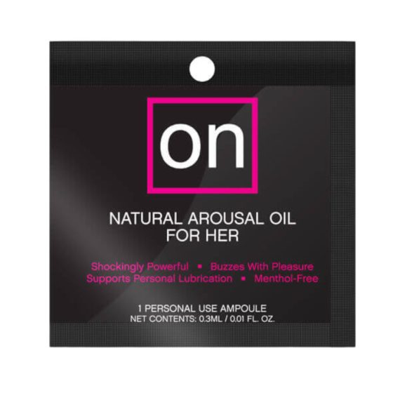 Sensuva ON Arousal Oil - intimní olej pro ženy (0,3ml)