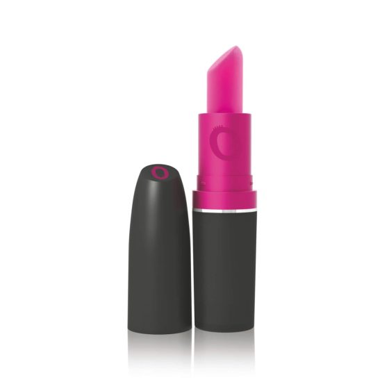 Screaming Lipstick - vibrátor ve tvaru rtěnky (pink-černý)