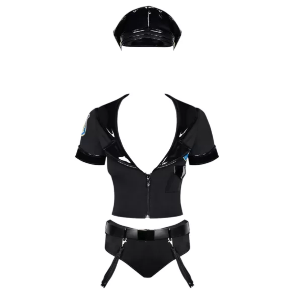 Obsessive - kostým policistky - sada - S/M
