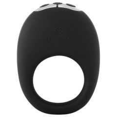   Je Joue Mio - vodotěsný vibrační kroužek na penis na baterie (černý)