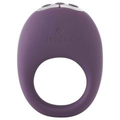   Je Joue Mio - vodotěsný vibrační kroužek na penis na baterie (fialový)