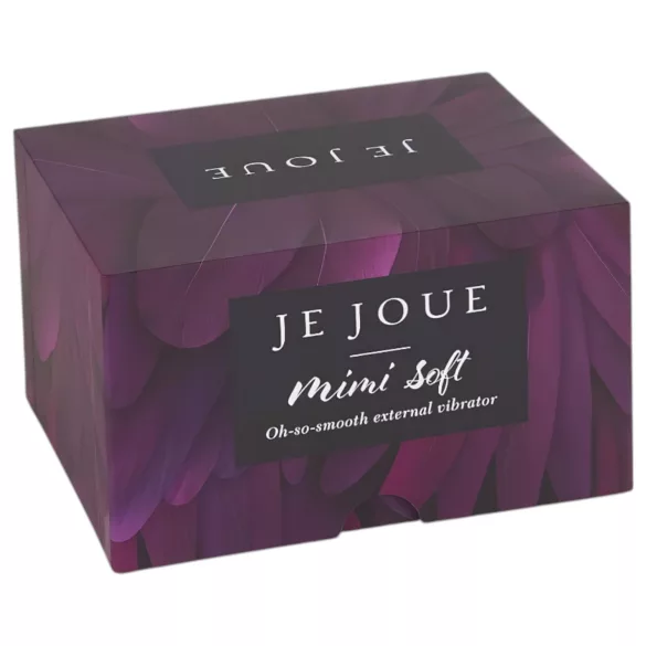 Je Joue Mimi Soft - vibrační stimulátor klitorisu - nabíjecí, voděodolný, černý