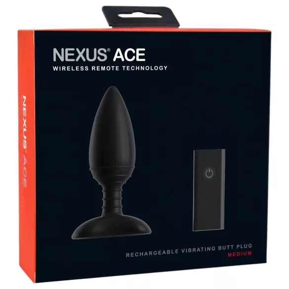 Nexus Ace - anální vibrátor s dálkovým ovládáním - dobíjecí - střední