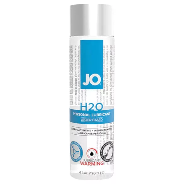 JO H2O - vodní lubrikační gel s hřejivým efektem - 120 ml