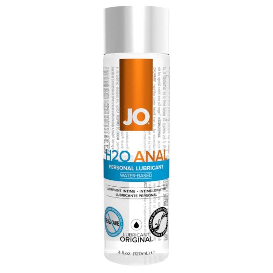 JO H2O Anal Original - anální lubrikační gel na bázi vody (120ml)